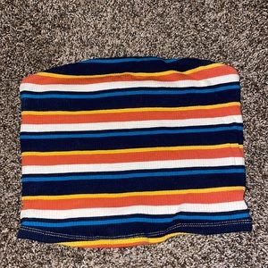 Garage / size: M / striped tube top